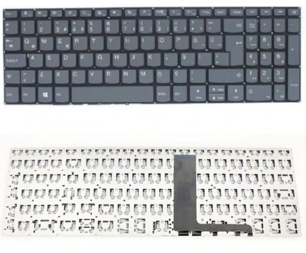 Lenovo 320-15ISK Notebook Klavye TR ( GRİ / FÜME )